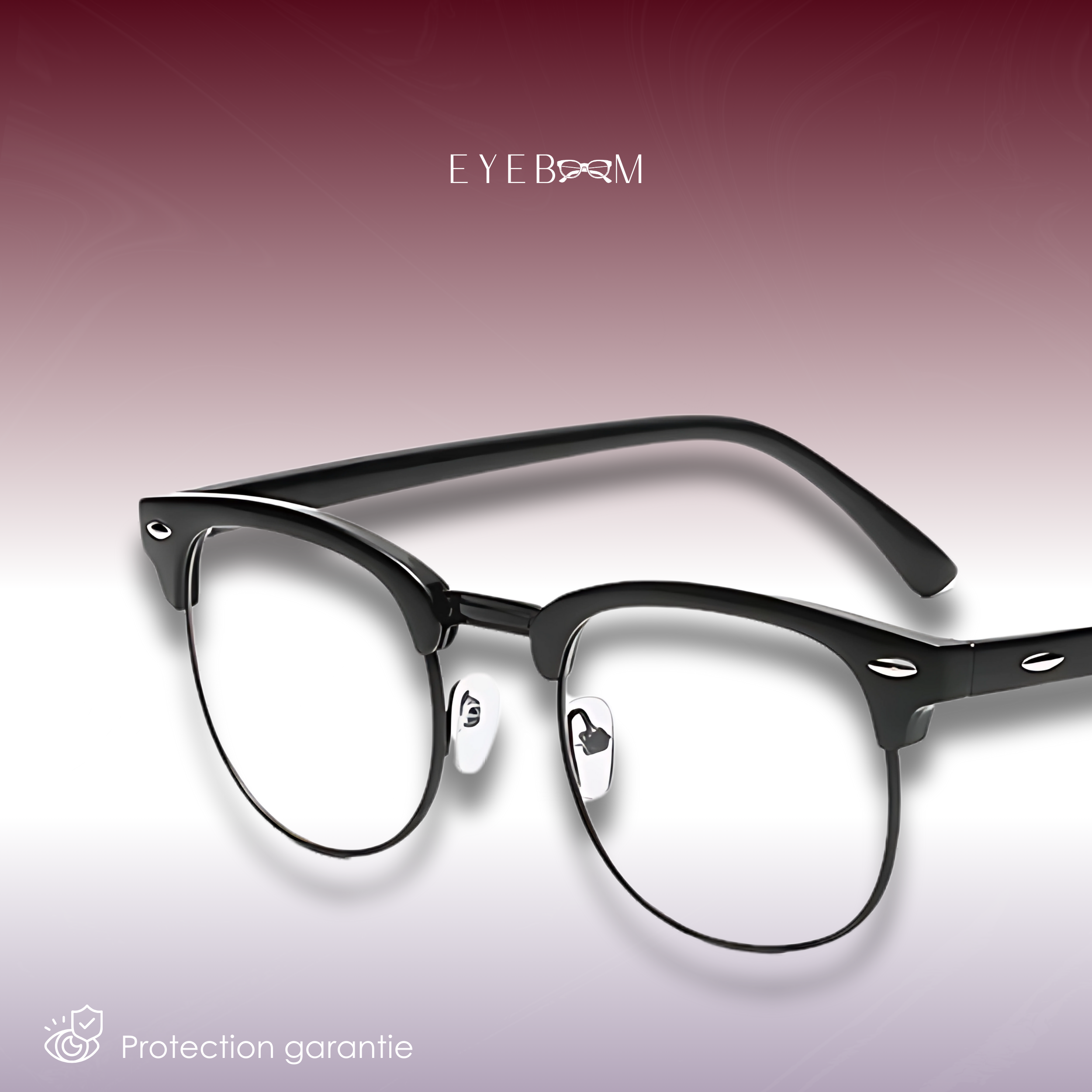 Lumy Noir - Lunettes anti-lumière bleue